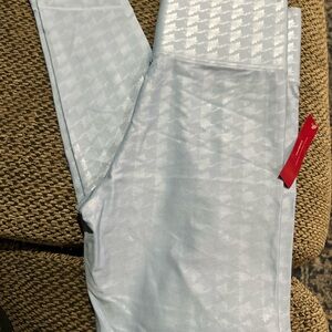 Carbon38 Sky Blue Textured Leggings